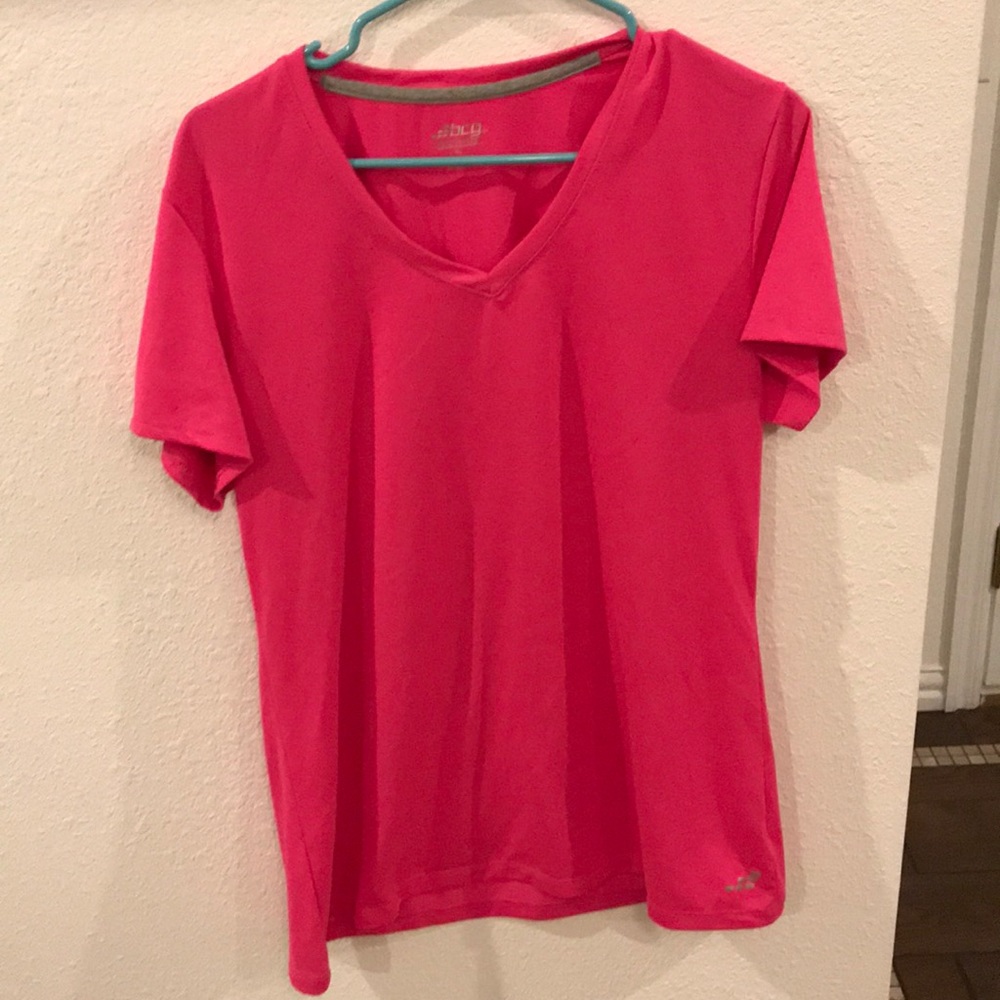 Pink athletic bcg shirt